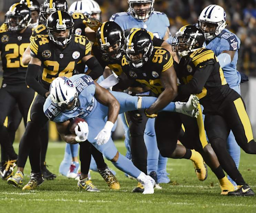 The Steelers and Titans last played in 2017, a game the Steelers won 40-17. Pittsburgh leads the all-time series 46-32-0. 
Photo from Chaz Palla, Tribune-Review

