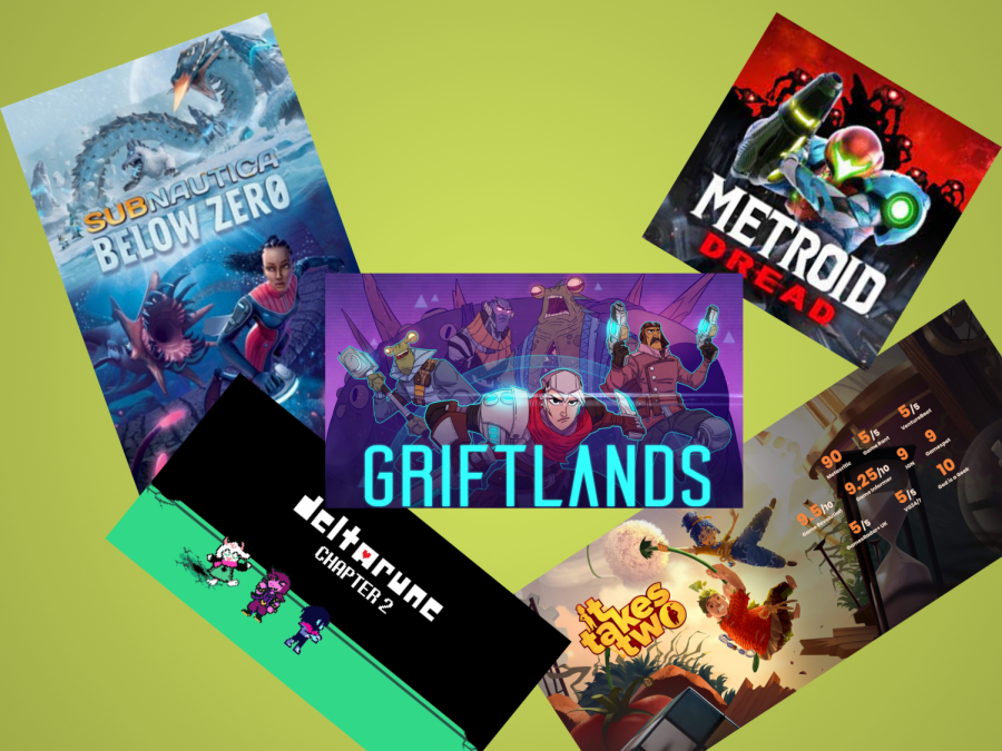 A small selection of popular games that have all been released over the past year.