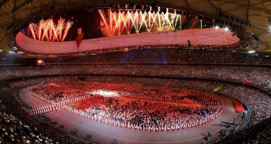 The 2008 Beijing Opening Ceremony was made famous for its elaborate use of actors.
Photo by Mike Hewitt.