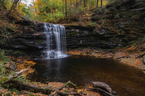 Ricketts Glen State Park has over 20 waterfalls, in addition to more than 26 miles of hiking trails.
