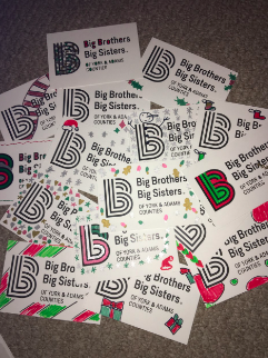Over breaks and the summer ‘bigs’ send their ‘littles’ postcards to keep in touch.
Photo submitted by Kristen Bagnell.
