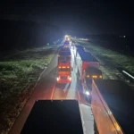State police investigate a fatal wrong-way crash on the New York State Thruway in LeRoy