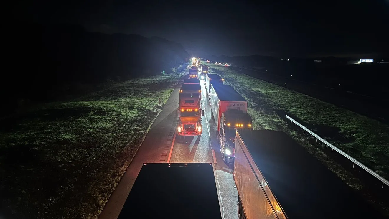 State police investigate a fatal wrong-way crash on the New York State Thruway in LeRoy